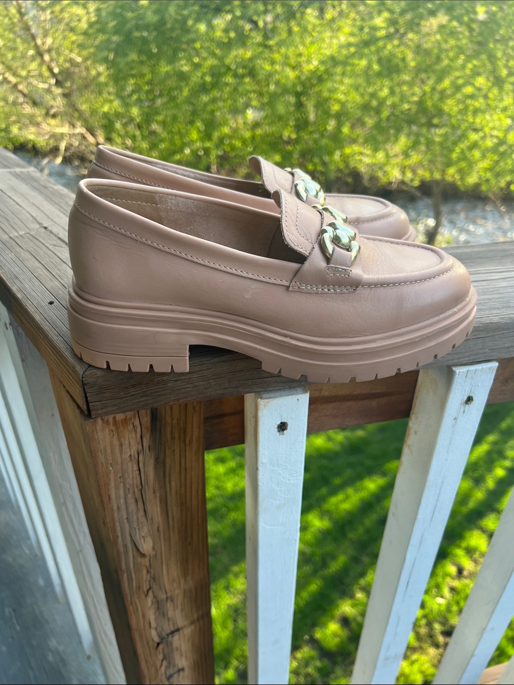 Bottero tan leather loafers